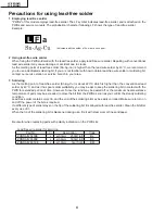 Предварительный просмотр 4 страницы Sharp LC-26GA4D Service Manual