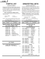 Предварительный просмотр 182 страницы Sharp LC-26GA4D Service Manual