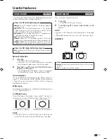 Предварительный просмотр 21 страницы Sharp LC-26SA1E Operation Manual