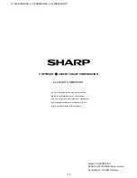 Предварительный просмотр 172 страницы Sharp LC-26SB25E Service Manual