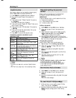 Preview for 21 page of Sharp LC 26SB27UT Operation Manual