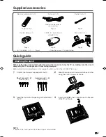 Предварительный просмотр 5 страницы Sharp LC-26SD1E Operation Manual