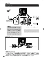 Предварительный просмотр 6 страницы Sharp LC-26SD1E Operation Manual