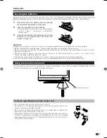 Предварительный просмотр 7 страницы Sharp LC-26SD1E Operation Manual