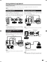 Предварительный просмотр 11 страницы Sharp LC-26SD1E Operation Manual