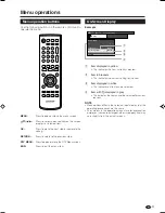 Предварительный просмотр 13 страницы Sharp LC-26SD1E Operation Manual