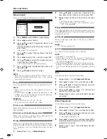 Предварительный просмотр 18 страницы Sharp LC-26SD1E Operation Manual