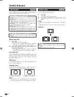 Предварительный просмотр 22 страницы Sharp LC-26SD1E Operation Manual