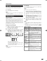 Предварительный просмотр 23 страницы Sharp LC-26SD1E Operation Manual