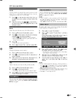 Предварительный просмотр 27 страницы Sharp LC-26SD1E Operation Manual