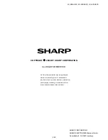 Предварительный просмотр 223 страницы Sharp LC-26SH330 Service Manual