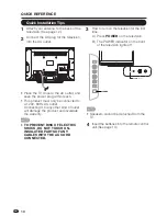 Предварительный просмотр 12 страницы Sharp LC-26SV490 Operation Operation Manual