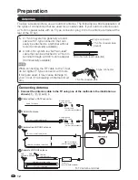 Предварительный просмотр 14 страницы Sharp LC-26SV490 Operation Operation Manual