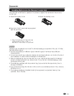 Предварительный просмотр 15 страницы Sharp LC-26SV490 Operation Operation Manual