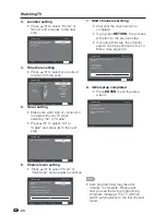 Предварительный просмотр 26 страницы Sharp LC-26SV490 Operation Operation Manual