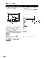 Предварительный просмотр 63 страницы Sharp LC-26SV490 Operation Operation Manual