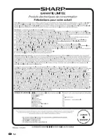 Предварительный просмотр 105 страницы Sharp LC-26SV490 Operation Operation Manual