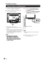 Предварительный просмотр 116 страницы Sharp LC-26SV490 Operation Operation Manual