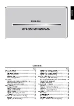 Preview for 3 page of Sharp LC-28HM2 Operation Manual