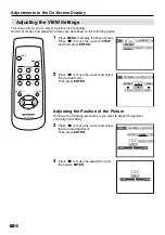 Preview for 20 page of Sharp LC-28HM2 Operation Manual