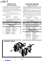 Предварительный просмотр 126 страницы Sharp LC-28HM2 Service Manual