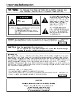 Sharp LC-28HM2U Operation Operation Manual предпросмотр