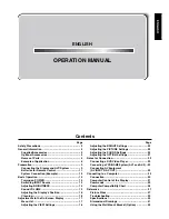 Preview for 2 page of Sharp LC-28HM2U Operation Operation Manual