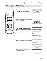 Preview for 24 page of Sharp LC-28HM2U Operation Operation Manual