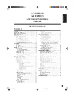 Sharp LC-30AA1H Operation Manual preview