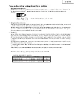 Предварительный просмотр 3 страницы Sharp LC-30AA1H Service Manual