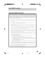 Предварительный просмотр 4 страницы Sharp LC-30AD1E Operation Manual