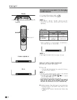 Preview for 17 page of Sharp LC-30HV2E Operation Manual