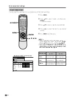 Preview for 35 page of Sharp LC-30HV2E Operation Manual