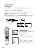 Preview for 41 page of Sharp LC-30HV2E Operation Manual