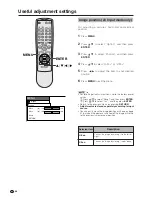 Preview for 47 page of Sharp LC-30HV2E Operation Manual