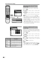 Preview for 49 page of Sharp LC-30HV2E Operation Manual