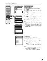 Preview for 50 page of Sharp LC-30HV2E Operation Manual