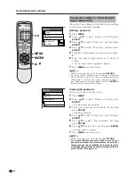 Preview for 57 page of Sharp LC-30HV2E Operation Manual