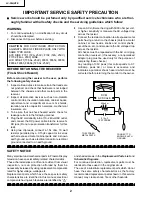 Preview for 2 page of Sharp LC-30HV2E Service Manual