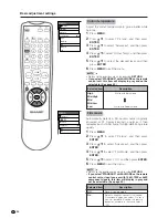 Предварительный просмотр 35 страницы Sharp LC-30HV2M Operation Manual