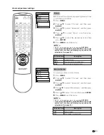 Предварительный просмотр 36 страницы Sharp LC-30HV2M Operation Manual