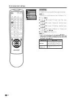 Предварительный просмотр 37 страницы Sharp LC-30HV2M Operation Manual