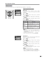 Предварительный просмотр 40 страницы Sharp LC-30HV2M Operation Manual