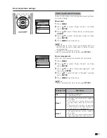 Предварительный просмотр 42 страницы Sharp LC-30HV2M Operation Manual