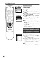 Предварительный просмотр 53 страницы Sharp LC-30HV2M Operation Manual