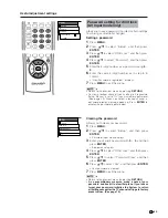 Предварительный просмотр 60 страницы Sharp LC-30HV2M Operation Manual