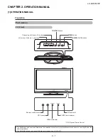 Предварительный просмотр 7 страницы Sharp LC-32A33T Service Manual