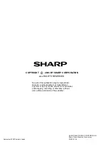 Предварительный просмотр 78 страницы Sharp LC-32A40L Service Manual