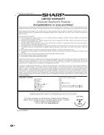 Предварительный просмотр 42 страницы Sharp LC-32AV22U Operation Manual