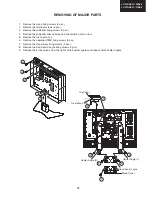 Предварительный просмотр 11 страницы Sharp LC-32BV8 Service Manual